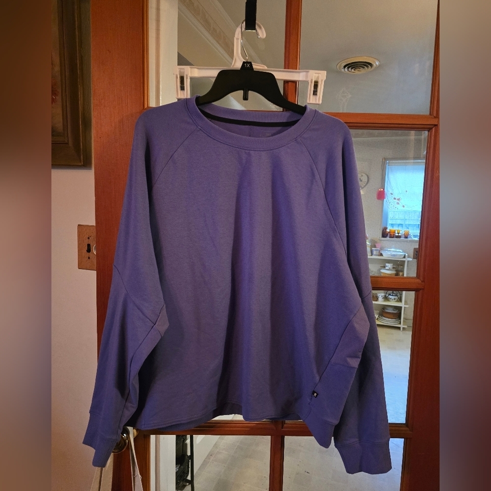 On Running Movement Crew Purple Sweatshirt XL